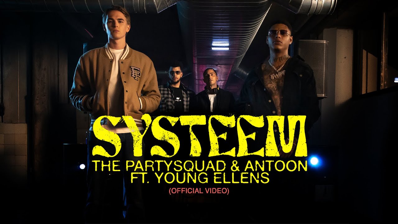 The Partysquad & Antoon - Systeem (feat. Young Ellens) [Official Video]