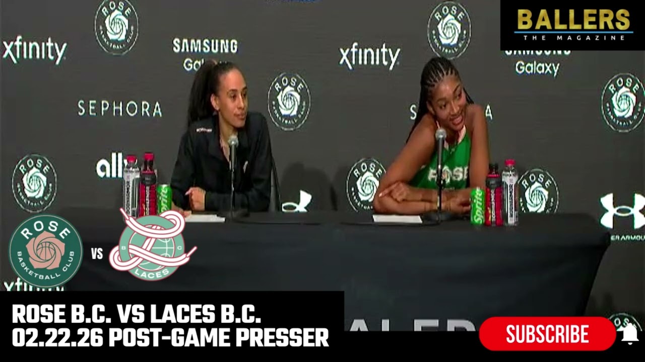 Angel Reese & Head Coach Nola Henry: Rose BC Postgame vs. Laces BC | Unrivaled | 02.22.26
