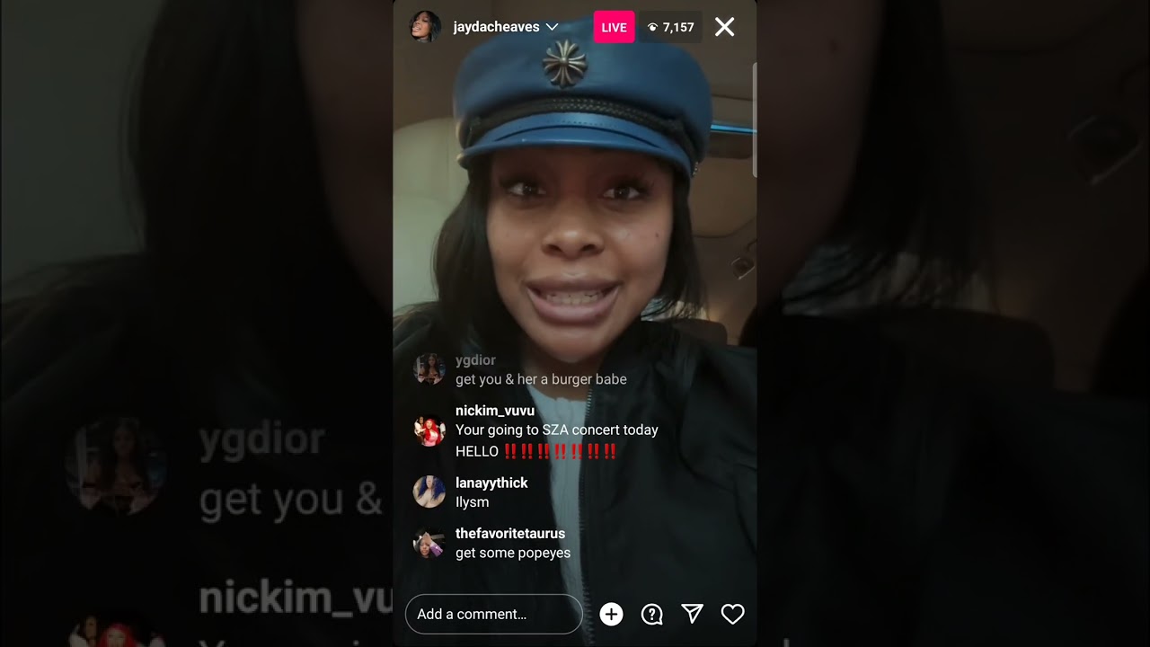 Jayda Cheaves goes live IG and ignores any questions about Lil Baby and their relationship status 🤐