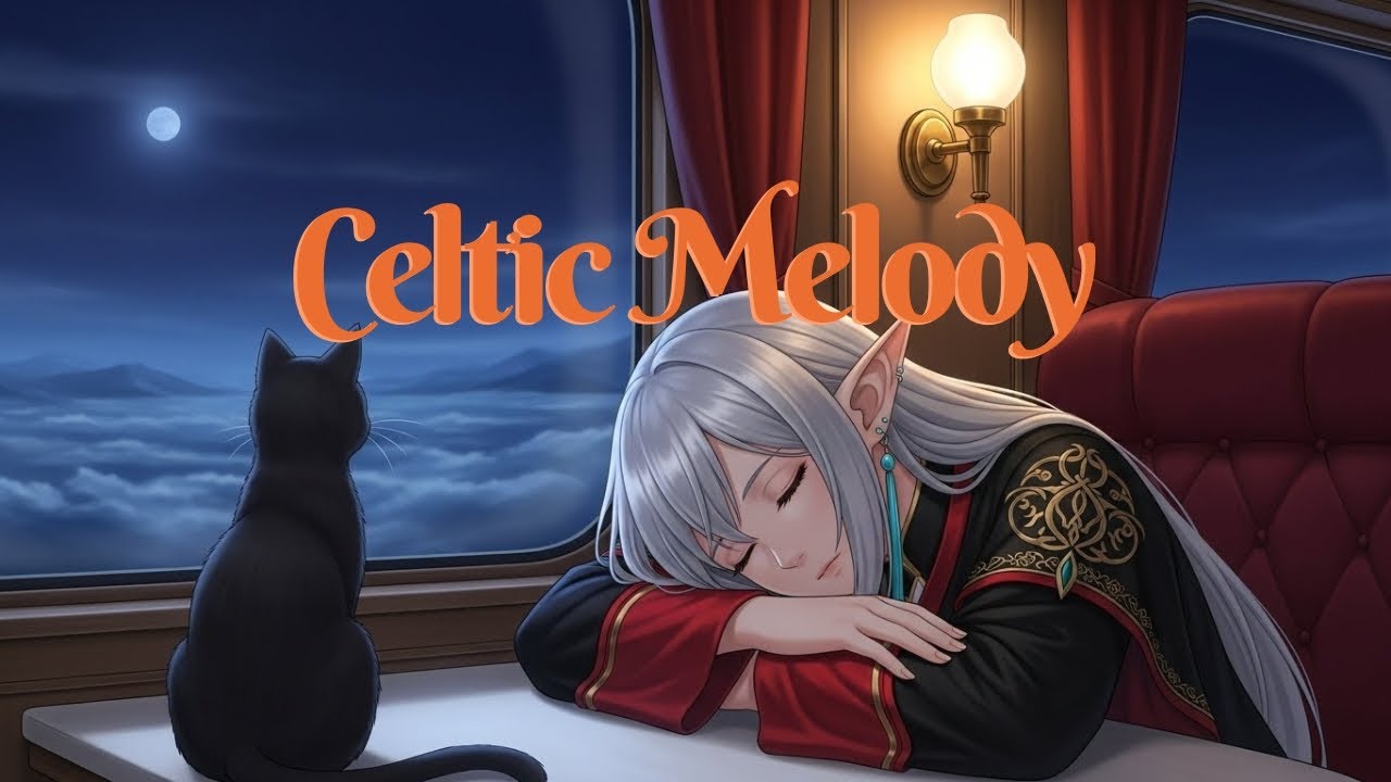 Midnight Express • Melancholic Celtic Ambience for Relaxation, Sleep & Study