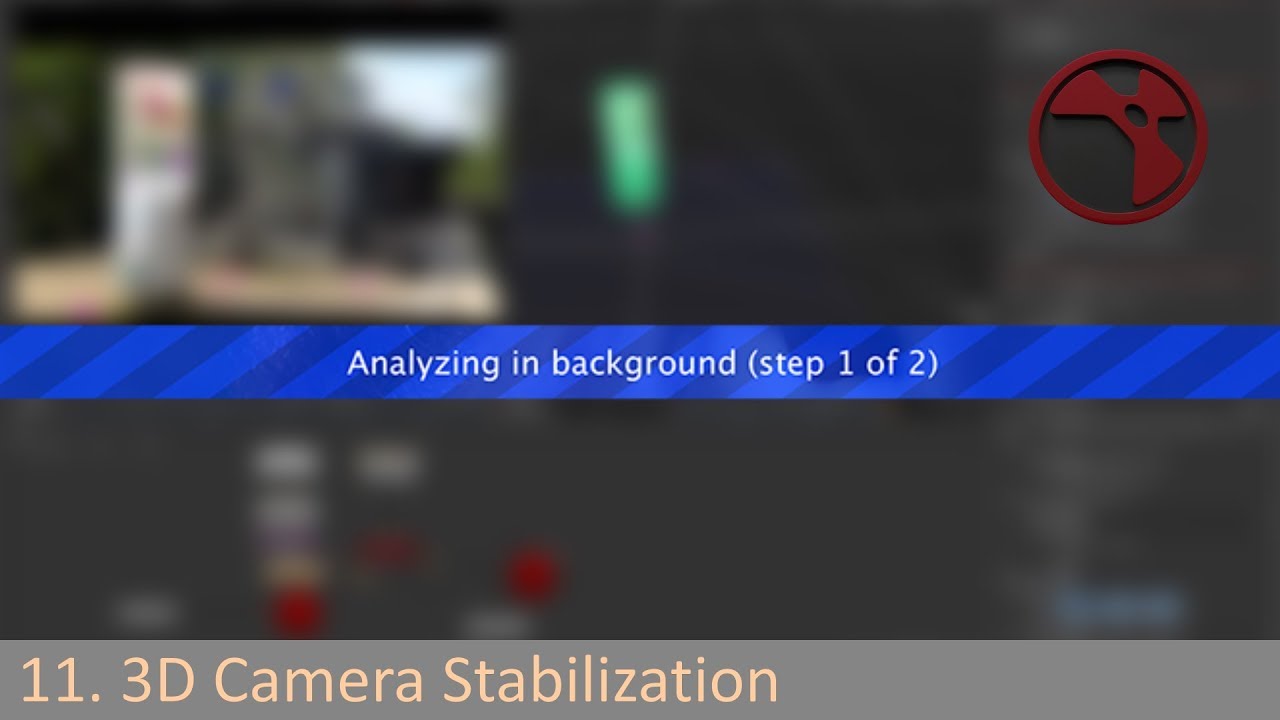Nuke. Урок 11 - 3D Camera Stabilization