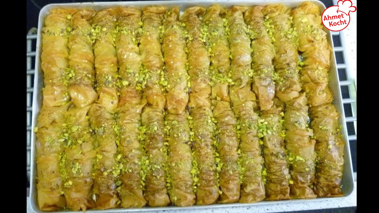 Rezept: Gerollte Baklava | Ahmet Kocht | türkisch kochen | Folge 31