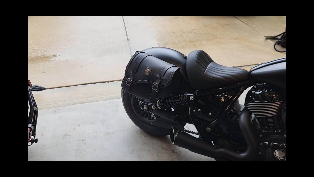 2022 Indian Chief Solo Saddlebag Ends Cuoio Review