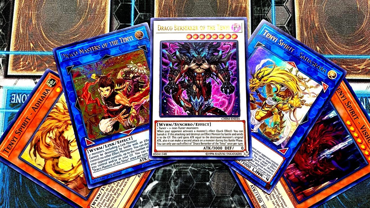 Tenyi Deck Profile Yu-Gi-Oh! (August 2020)