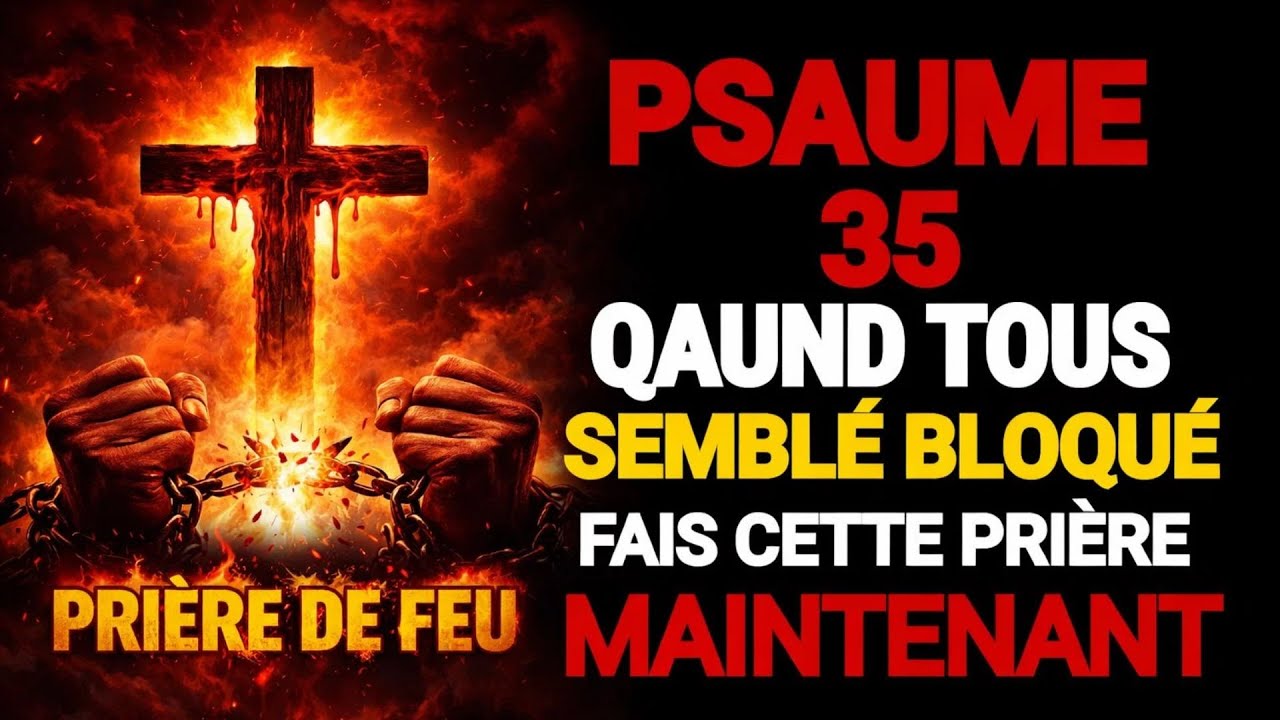 🔴🙏 QUAND TOUT SEMBLE BLOQUÉ : FAIS CETTE PRIÈRE MAINTENANT 🔥