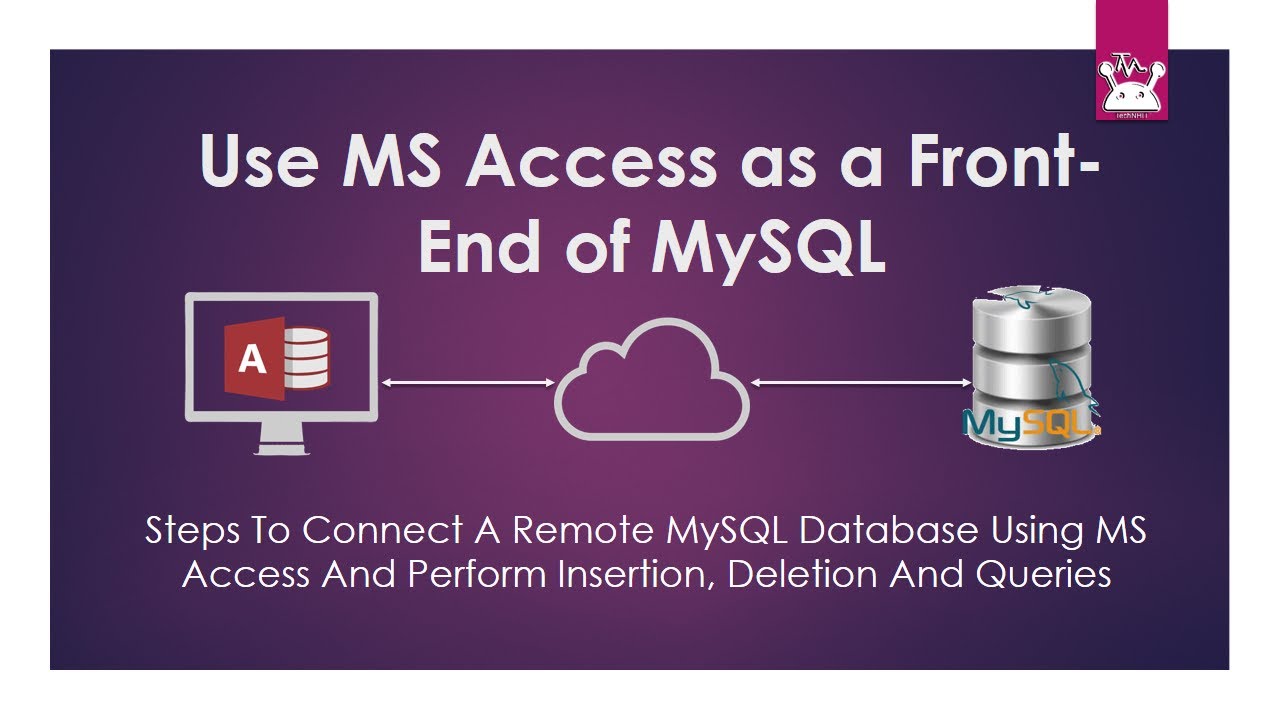 Use MS Access as a Front End of MySQL Database