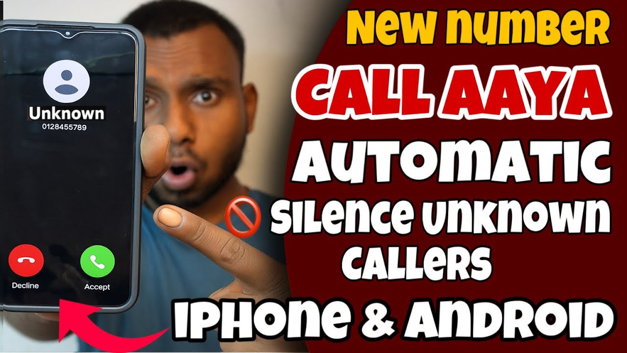 Silence Unknown Callers | iPhone me Unknown Number Se Call Band Kaise Karein.? iPhone/Android Phone