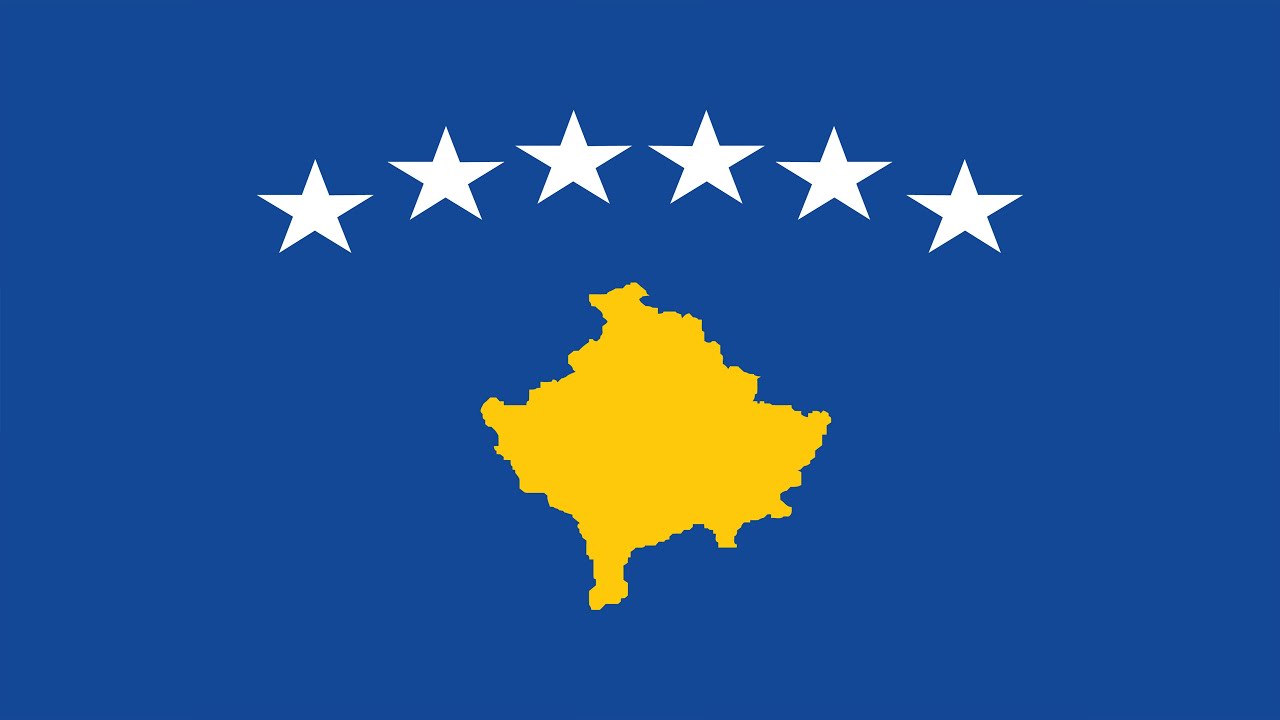 Flag Of Kosovo | Mood Light | BRM | SD | HD | 3D | 12 Hours
