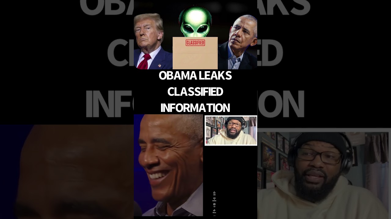 Aliens Are Real 👽Obama Leaks Classified Information