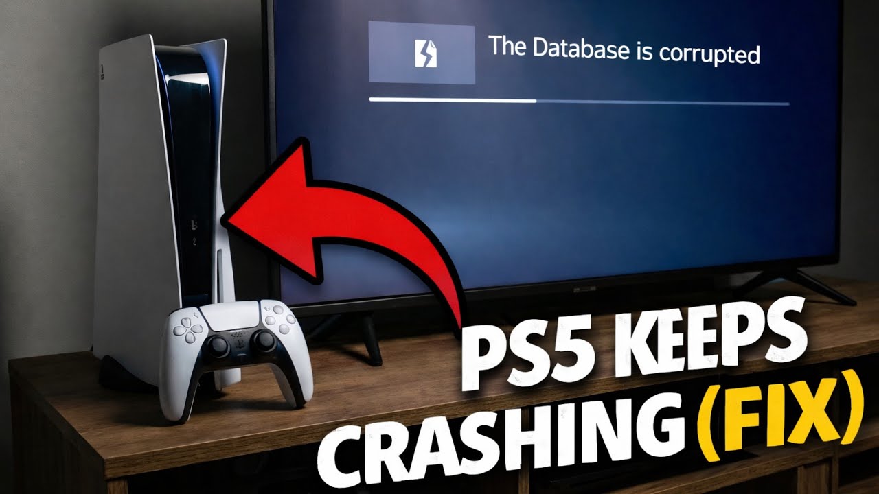 Fix Corrupted Database on PS5 (Keeps Crashing 2026 Guide)