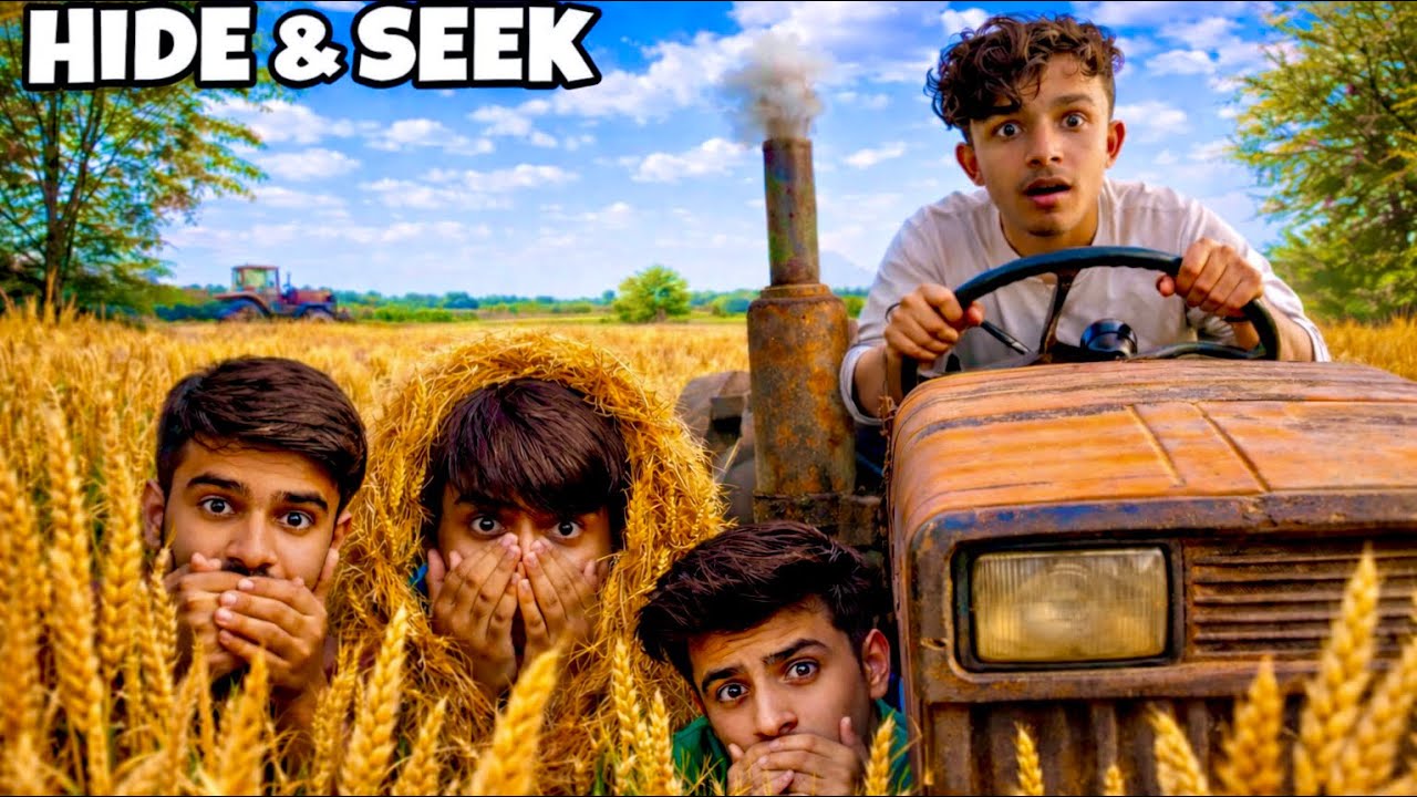 Hide & Seek challenge in village| with my friends 