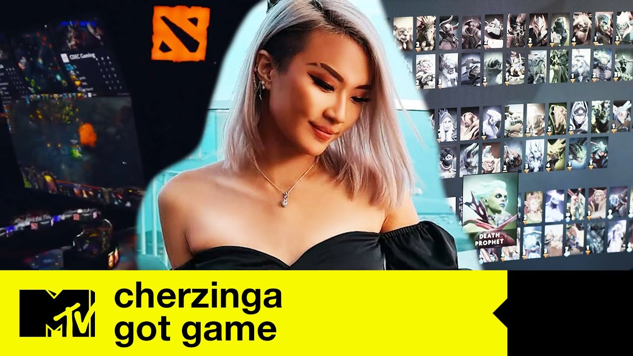 Dota 2 Streamer Cherzinga: 