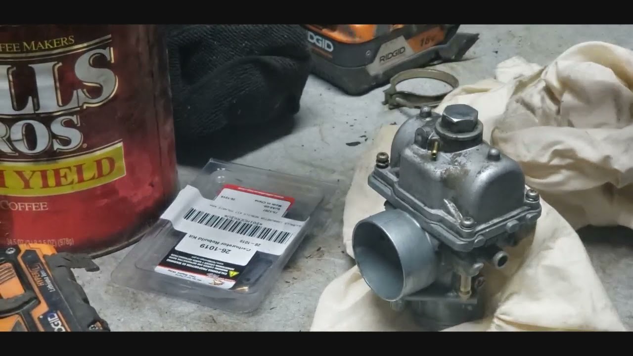 Polaris fixing a leaky carburetor