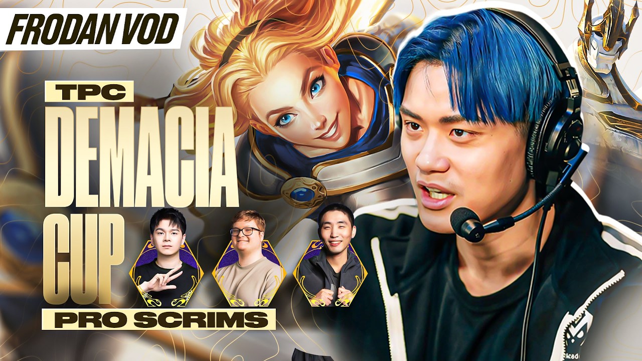 TPC Demacia Cup Pro Scrims Ft. Dishsoap, Zhenbai, and Darth Nub! | Frodan Set 16 VOD
