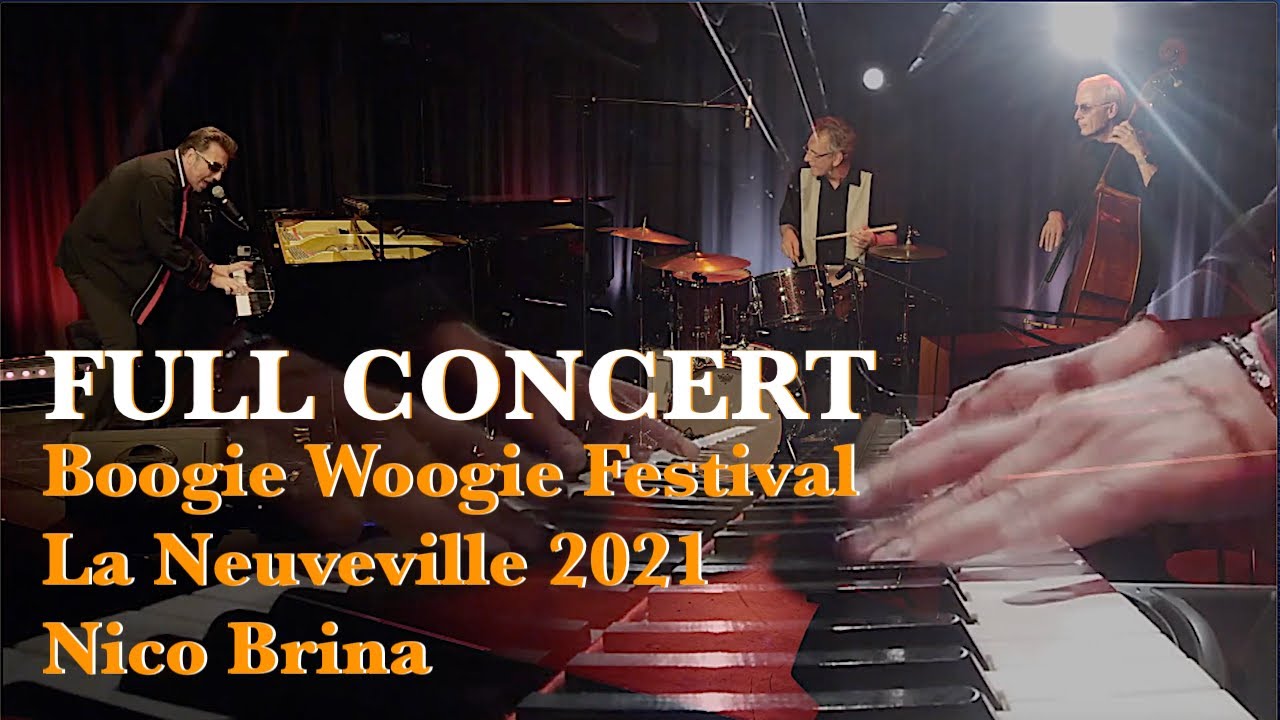 Nico Brina with Luca Sestak & Daniel Breitenstein as special guests - boogiewoogiepiano live 2021