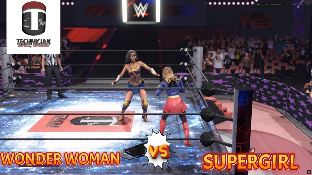 Wonder Woman vs Supergirl  Fantasy Fight of Legends