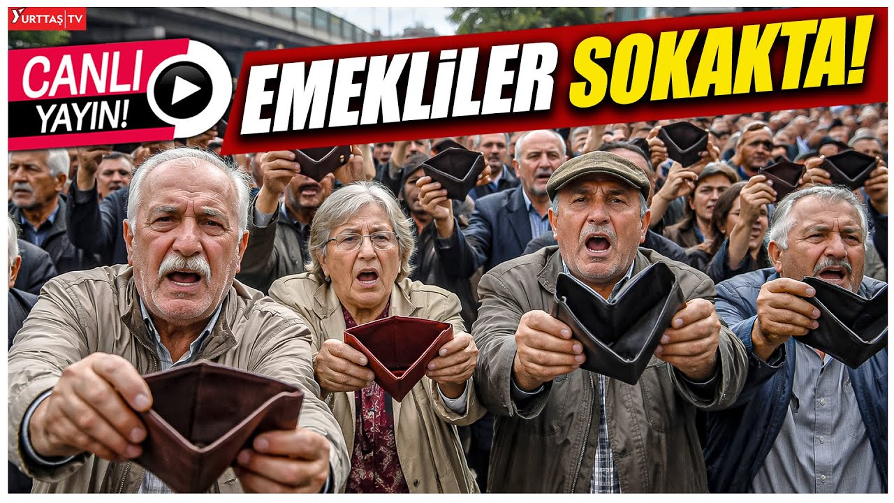 Tüm Emeklilerin Sendikası üyeleri açıklama yapıyor! #canlıyayın