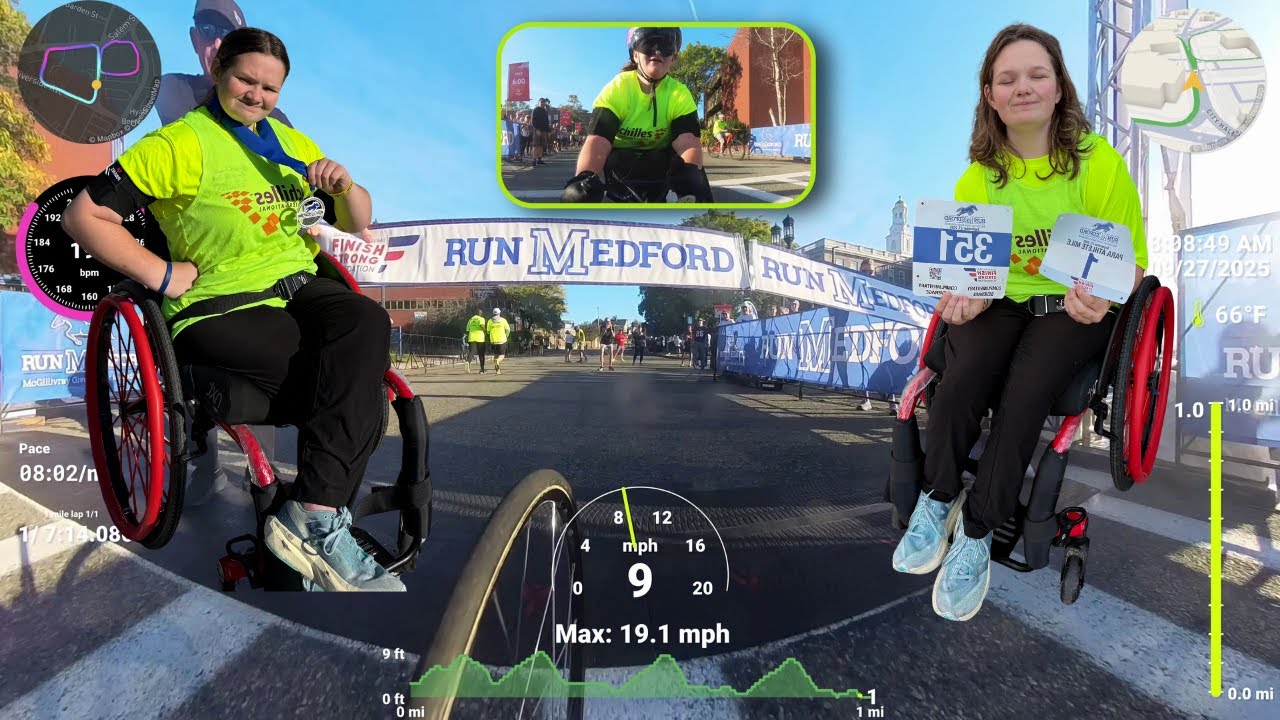 🏁 Mary No Limits Racing — Winning the 2025 Medford Para & Celebrity Mile | POV Front & Rear Cam