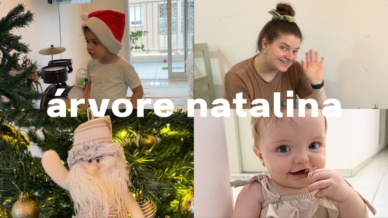 montamos nossa árvore natalina
