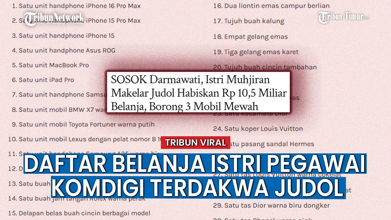 Tinggal di Kontrakan, Muhrijian & Istri Bisa Beli Mobil BMW hingga Fortuner dari Bekingi Situs Judol