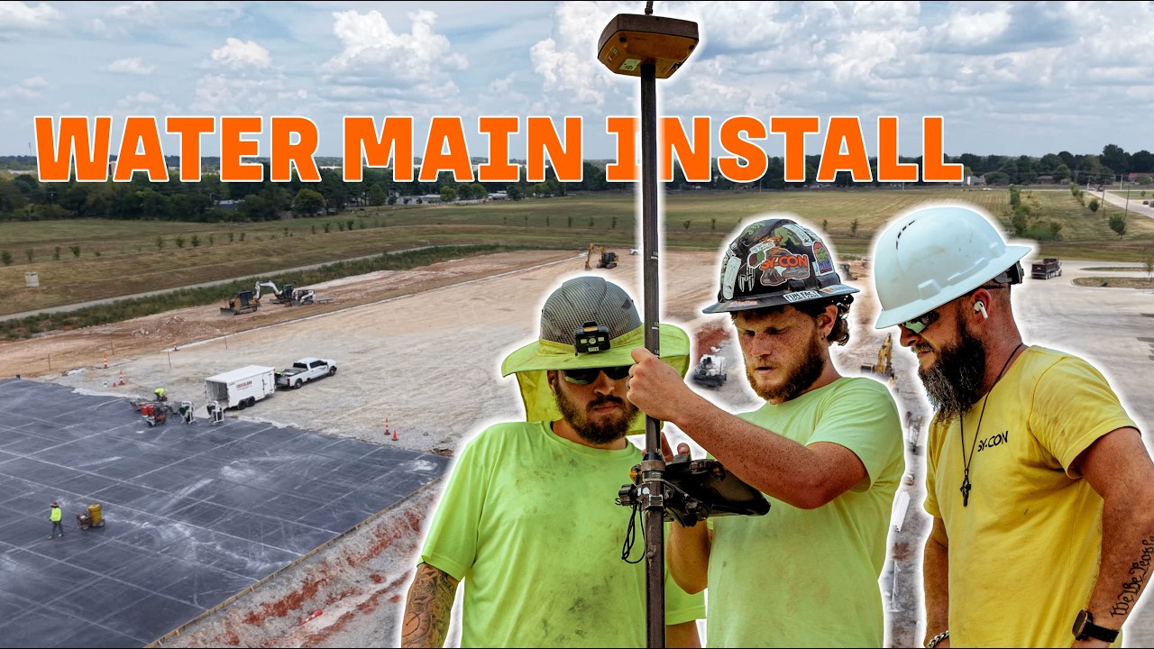 Full Water Main Install, Big Channel News & Technology That Will Blow Your Mind