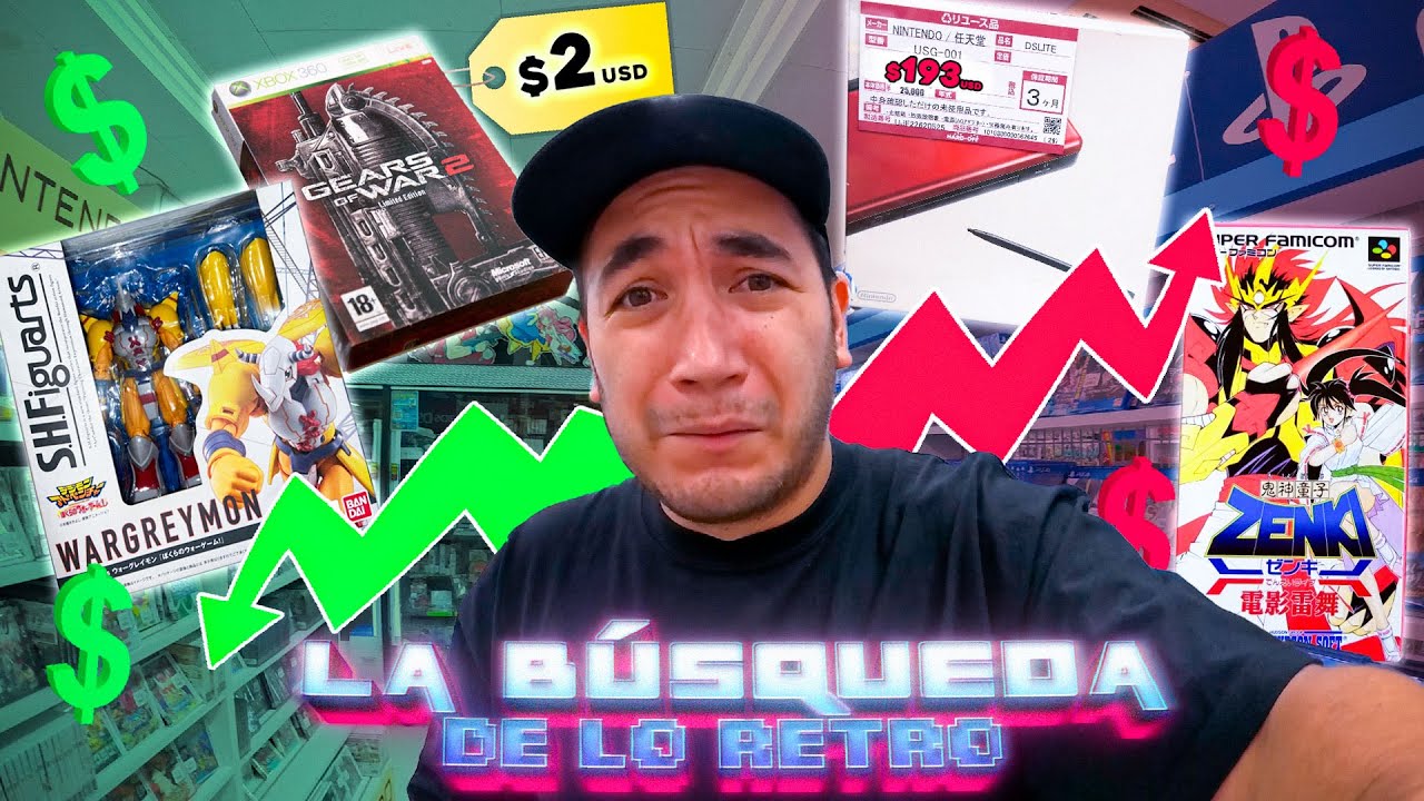 La SEGUNDA MANO de JAPON y sus Figuras y videojuegos MUY BARATOS y MUY CAROS