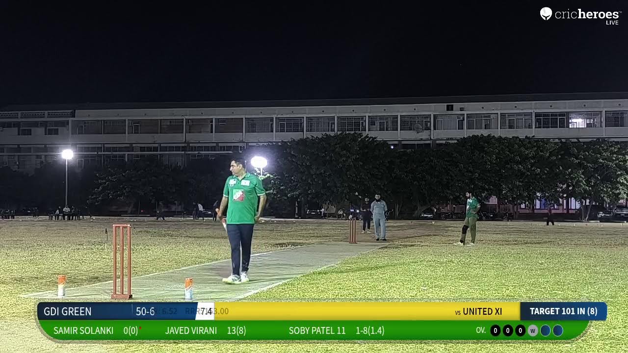 UNITED XI vs GDI GREEN live cricket match | CHAMPIONS TROPHY BEIRA 2026 live - Ucm Beira