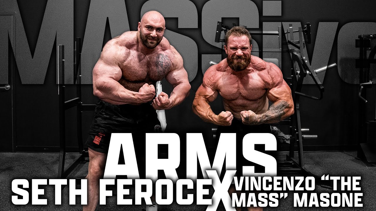 Seth Feroce | MASSive Arm Workout with Vincenzo Masone