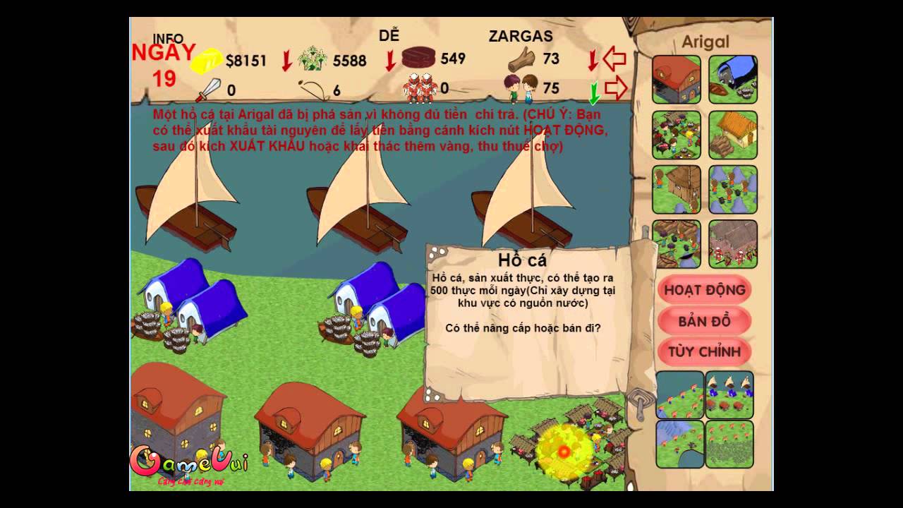 Hướng dẫn chơi Game Đế chế - Gamevui