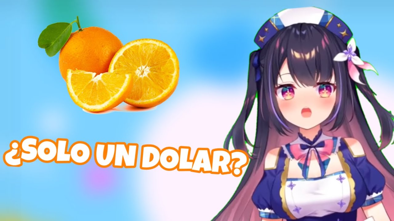 Misora se entera que las Naranjas son mas baratas en LATAM que en Japón