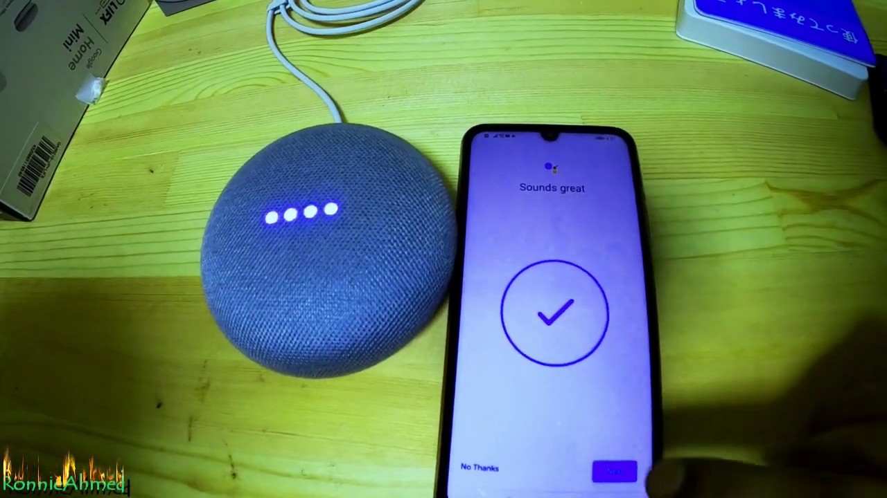 Google Home Mini Unboxing and Setup