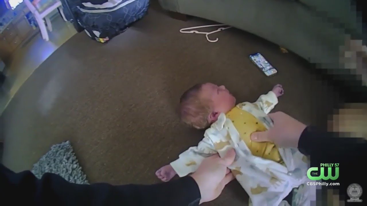 Bodycam Video Shows Tullytown Borough Police Officer Saving Newborn's Life