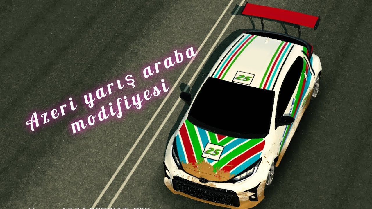 Azeri yarış araba modifiyesi yapımı.  | Car parking Multiplayer 