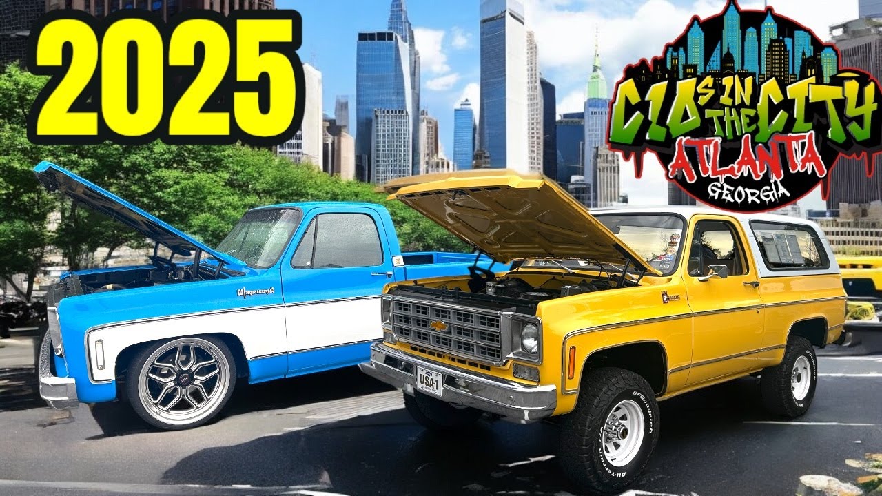C10's in the City 2025! Epic road trip with our freshly built C10 and the K5