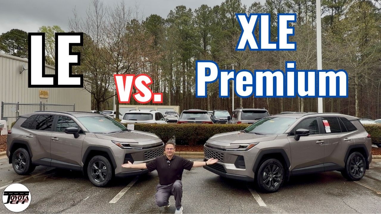 Toyota RAV4 LE против XLE Premium 2026 года: сравнение от меня, а вы решаете!