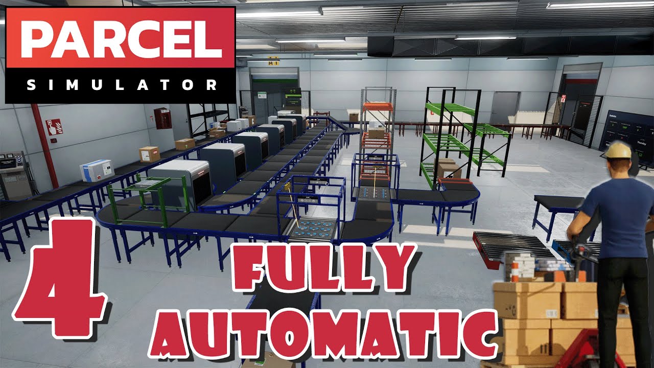 THE WAREHOUSE IS FINALLY AUTOMATED! - PARCEL SIMULATOR