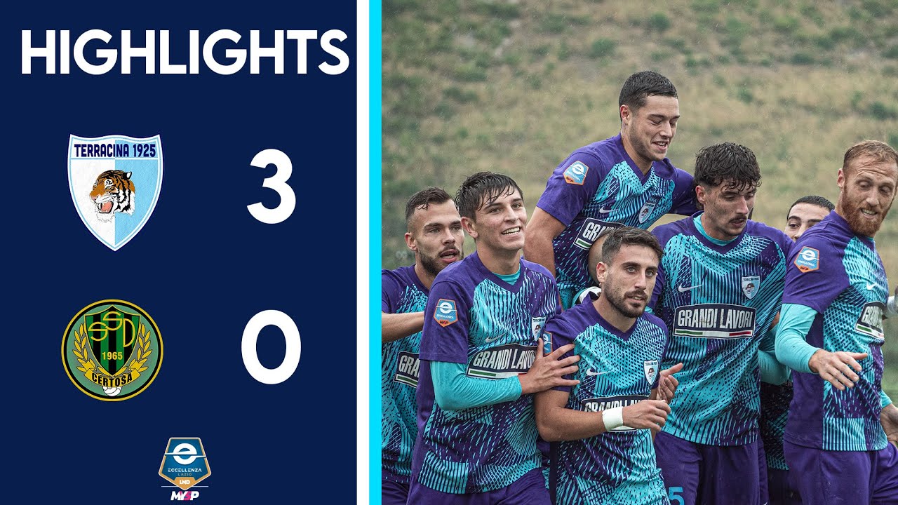 10ª giornata | Terracina-Certosa 3-0, gli highlights