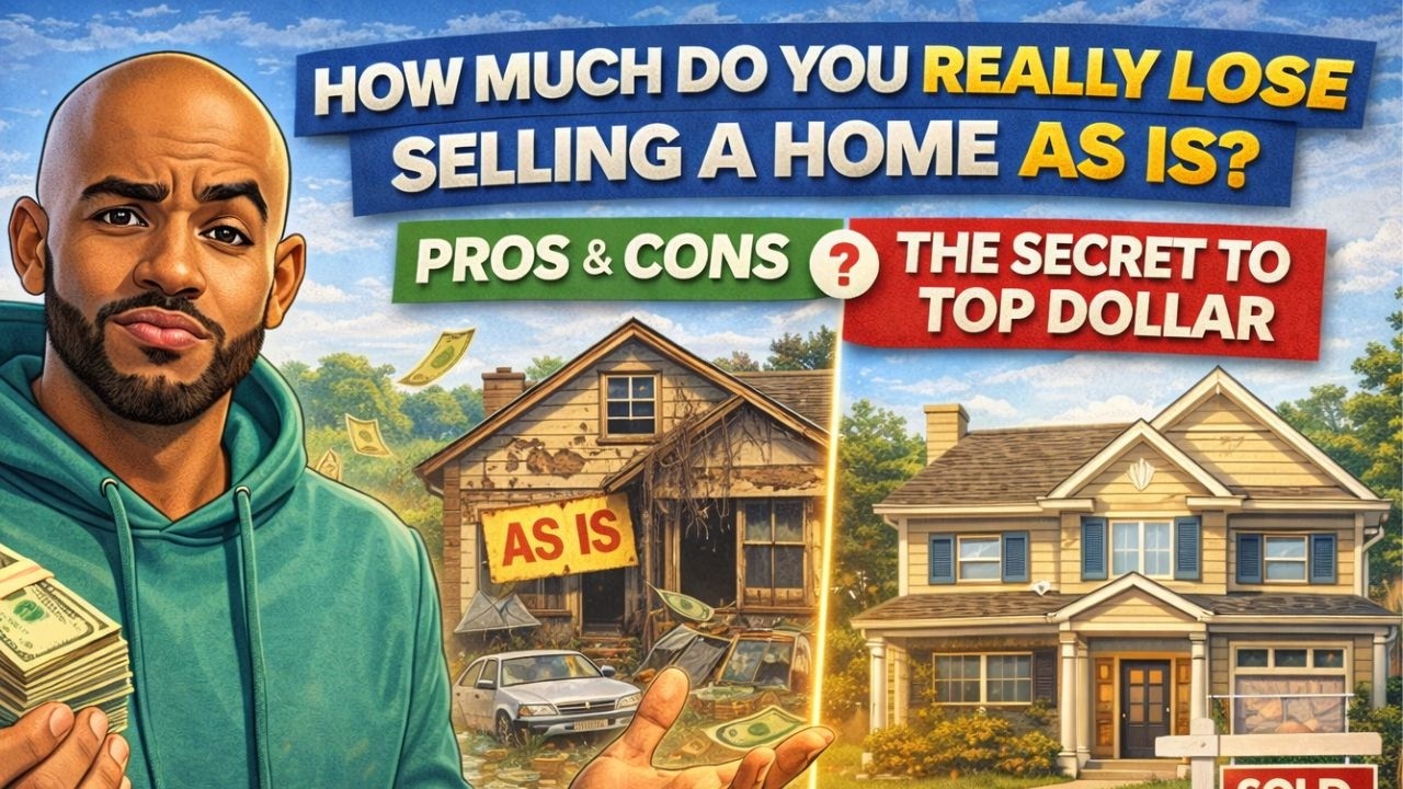 How Much Do You REALLY Lose Selling a Home As-Is? Pros, Cons, and the Simple Secret to Top Dollar
