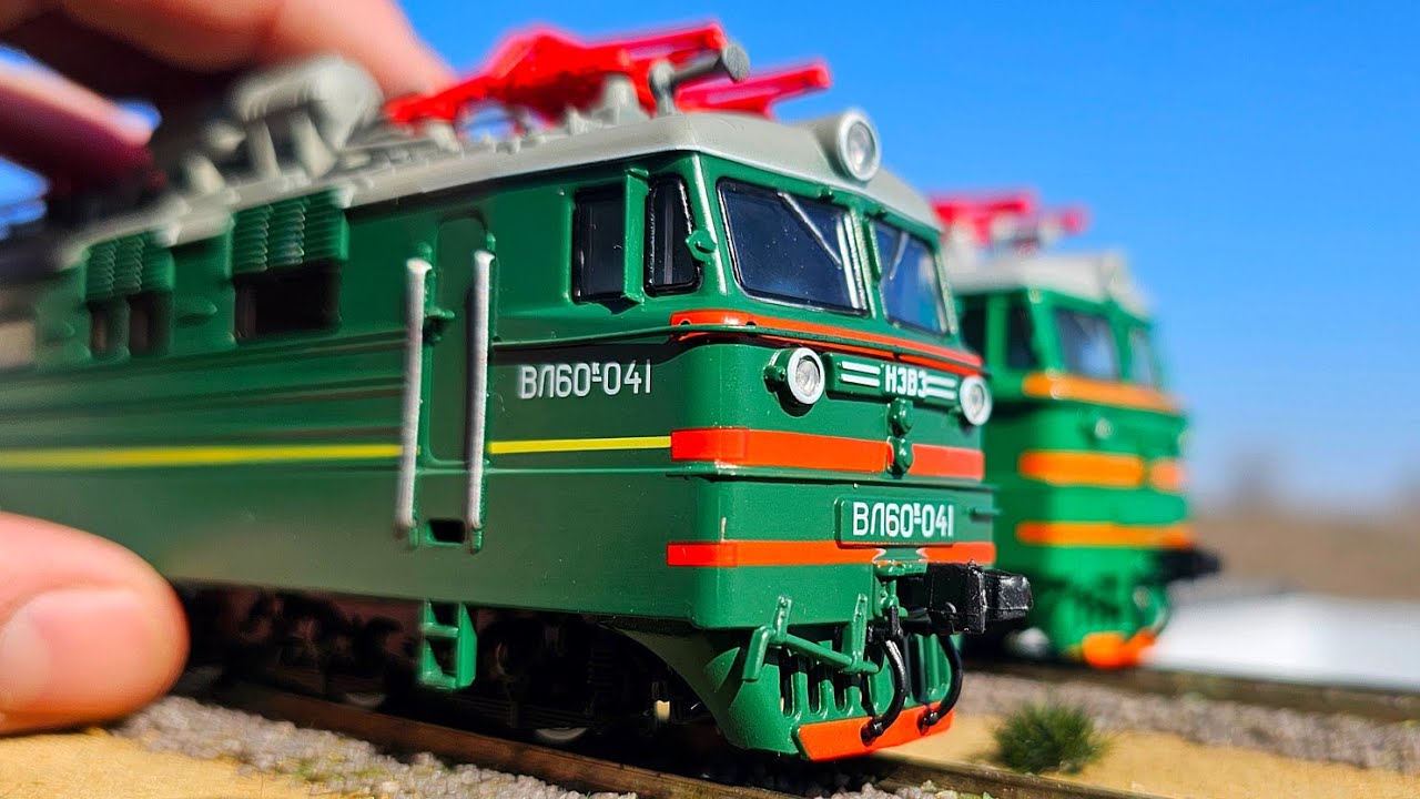 Модель ВЛ 60К 1/87 ПЕРЕВЫПУСК который нельзя пропустить! Про поезда