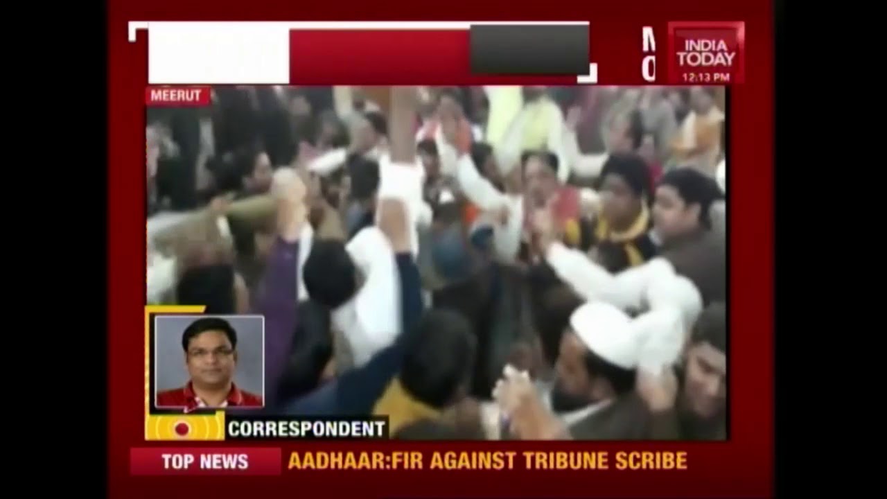 Breaking News | Vande Mataram Ruckus At Meerut Corporation; Corporaters Fight Over Vande Mataram