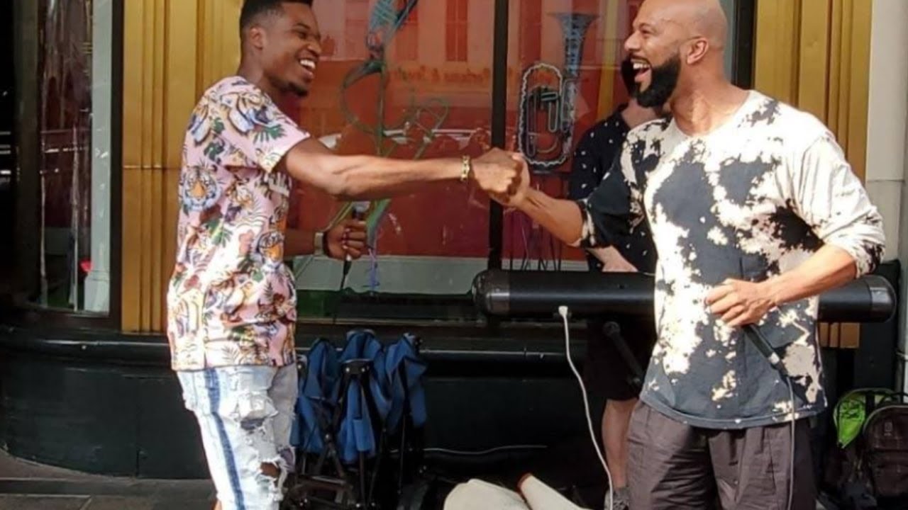 Ray Wimley Freestyle With Common In New Orleans (Full Clip)