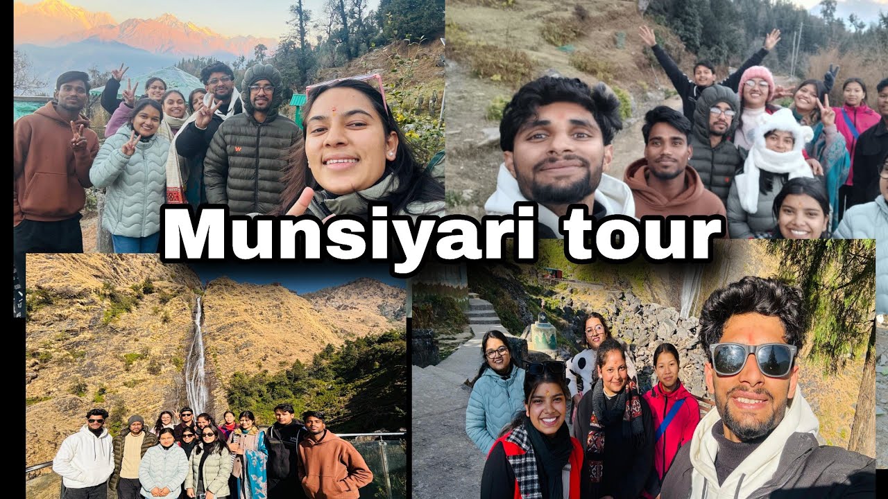 Munsyari trip with friends ❤🥳