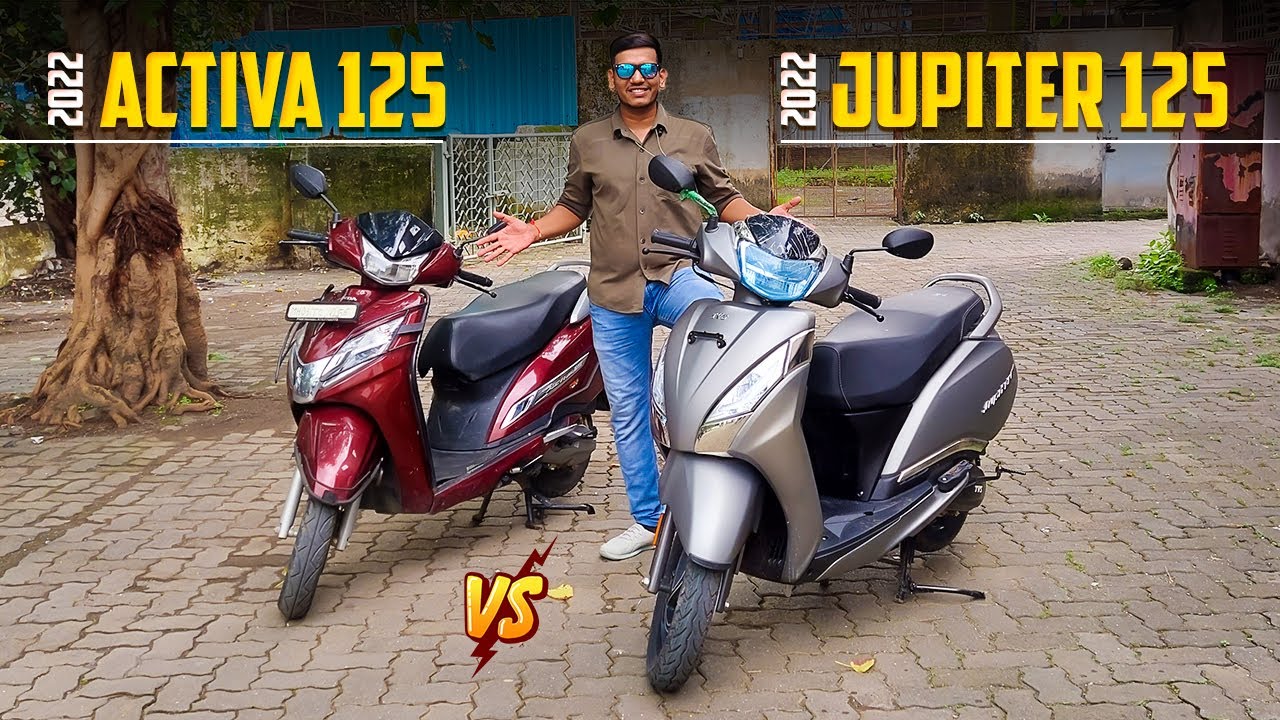 2023 Tvs Jupiter 125 Vs Honda Activa 125 | Detailed Ride Comparison - Which one is Best?? 😱😍