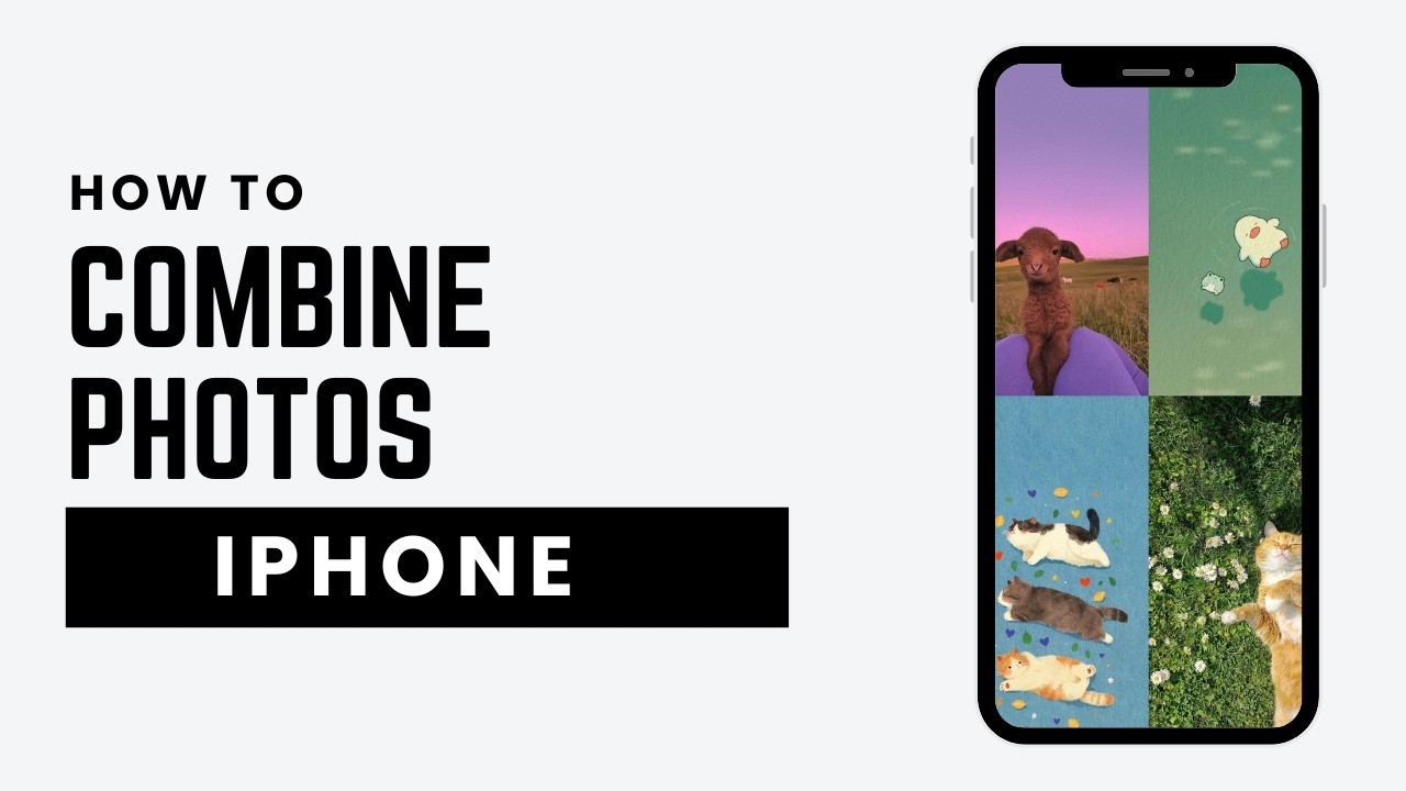How to Combine Photos Together on iPhone (No Apps Needed)