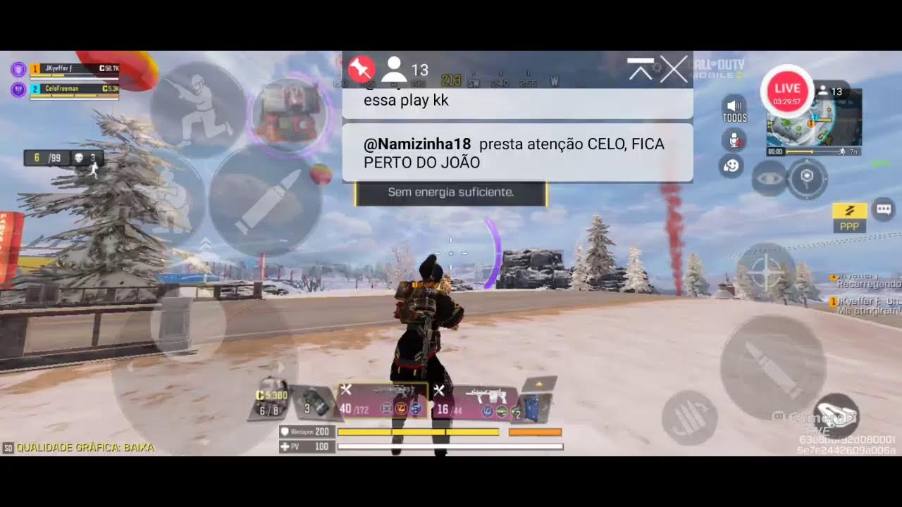 live de COD