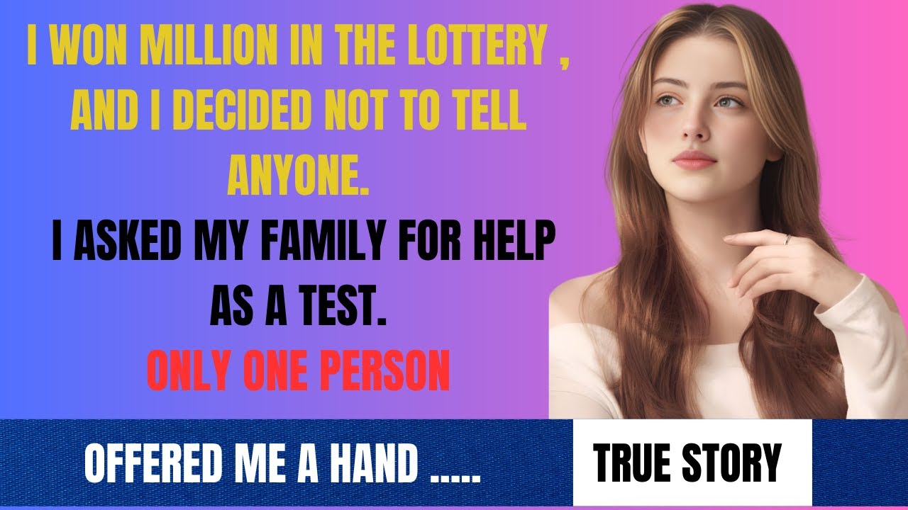 I Won Millions In The Lottery, And I Decided Not To Tell Anyone — Thank God I Did Because Only…