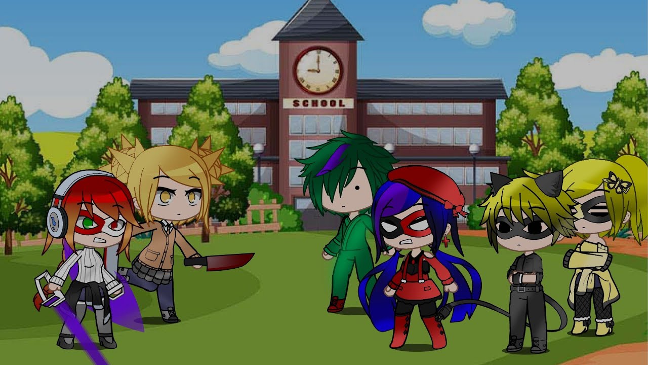 izuku and marinette afton au (fnaf x bnha x mlb)
