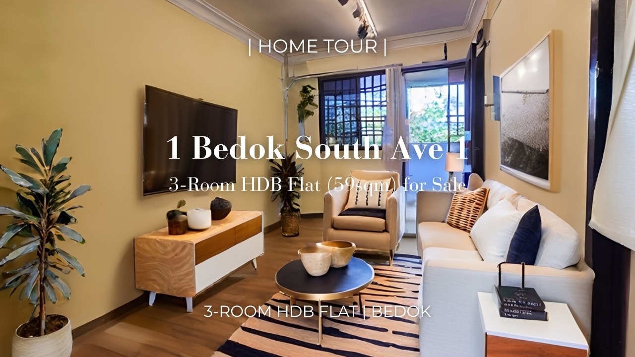 1 Bedok South Ave 1 | 3room HDB Flat (59sqm) for Sale | Walk to Bedok MRT & Mall | @BedokHomes