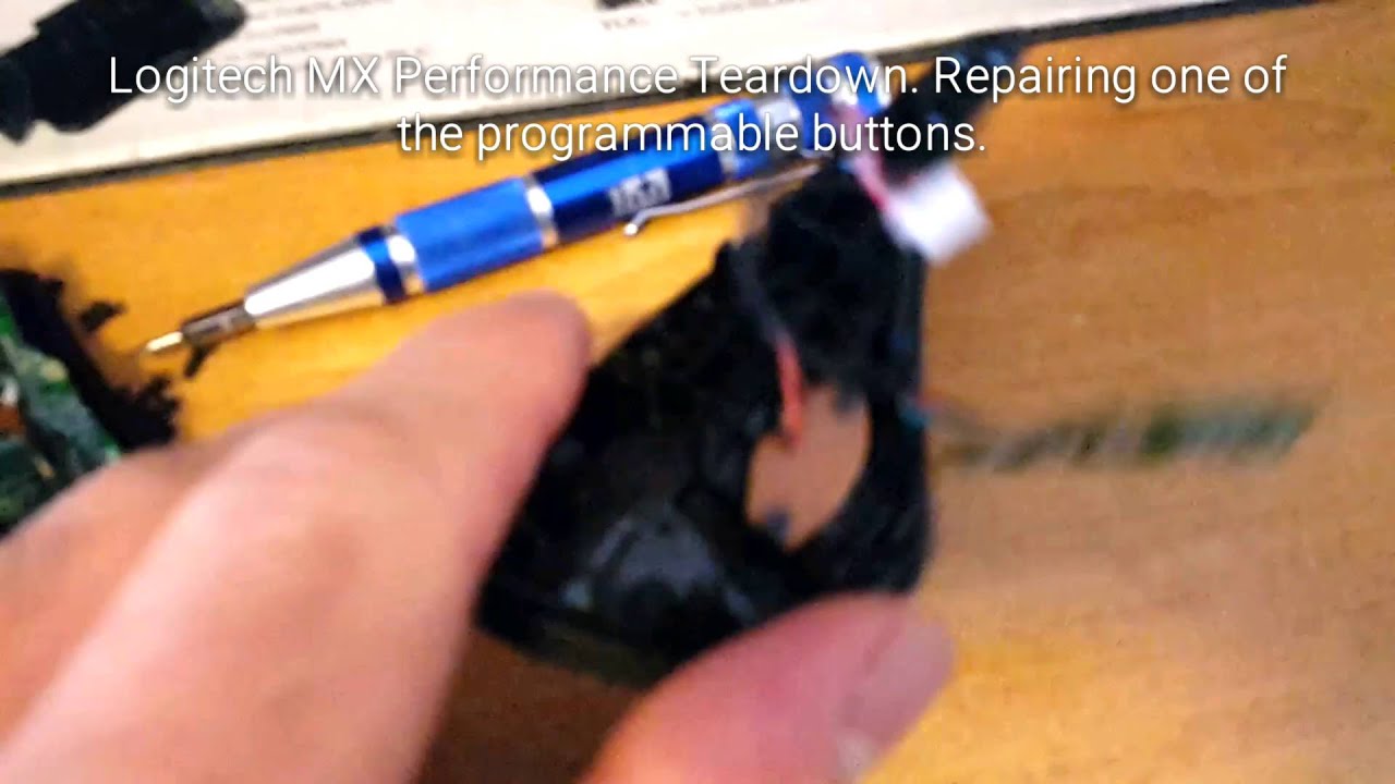 Logitech MX Performance Teardown