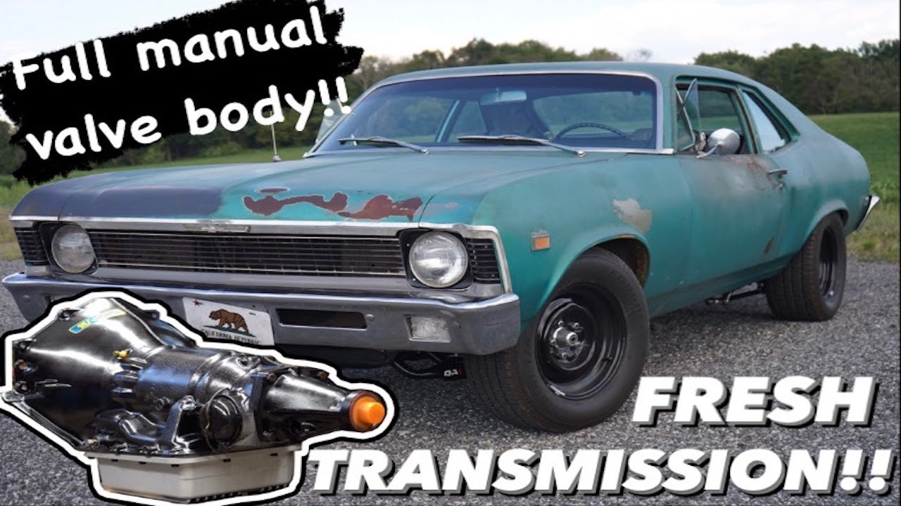 Racing trans build for our 69' Nova sleeper project